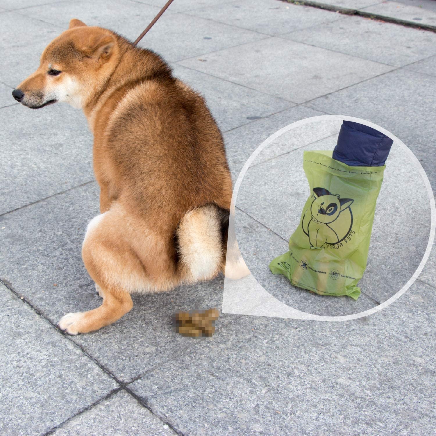 Extra Thick & Strong Dog Poop Bags - 720 Leak-Proof Rolls Made from Eco-Friendly Corn Starch Blend