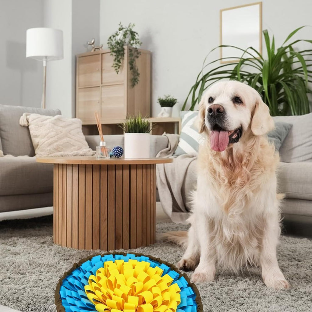 Interactive Snuffle Mat for Dogs - Durable, Non-Slip Sniffing Rug to Enhance Foraging Skills - Perfect for Large Dogs and Puppies