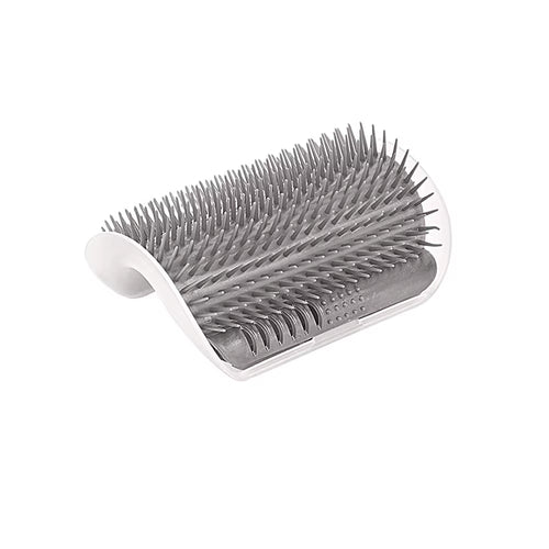 4X Cat Self Groomer Brush - Wall Corner Massage & Scratching Comb for Happy, Healthy Cats