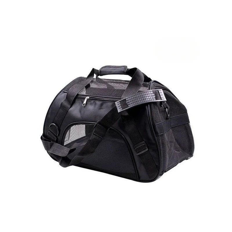 Cat Bags Portable Dog Carrier Bag – Breathable Mesh Pet Travel Carrier for Small Dogs & Cats, Foldable Handbag Transport Bag