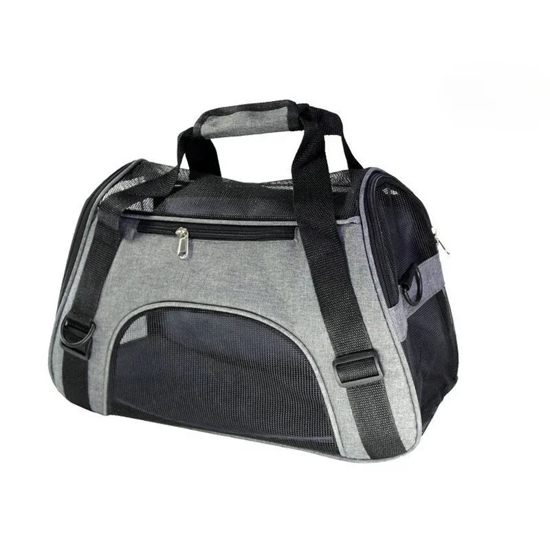 Cat Bags Portable Dog Carrier Bag – Breathable Mesh Pet Travel Carrier for Small Dogs & Cats, Foldable Handbag Transport Bag