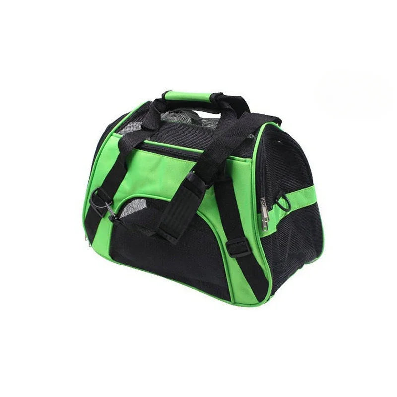 Cat Bags Portable Dog Carrier Bag – Breathable Mesh Pet Travel Carrier for Small Dogs & Cats, Foldable Handbag Transport Bag
