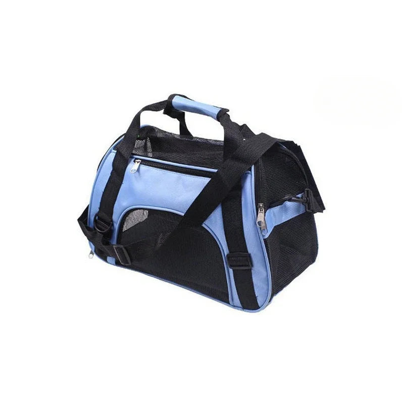 Cat Bags Portable Dog Carrier Bag – Breathable Mesh Pet Travel Carrier for Small Dogs & Cats, Foldable Handbag Transport Bag