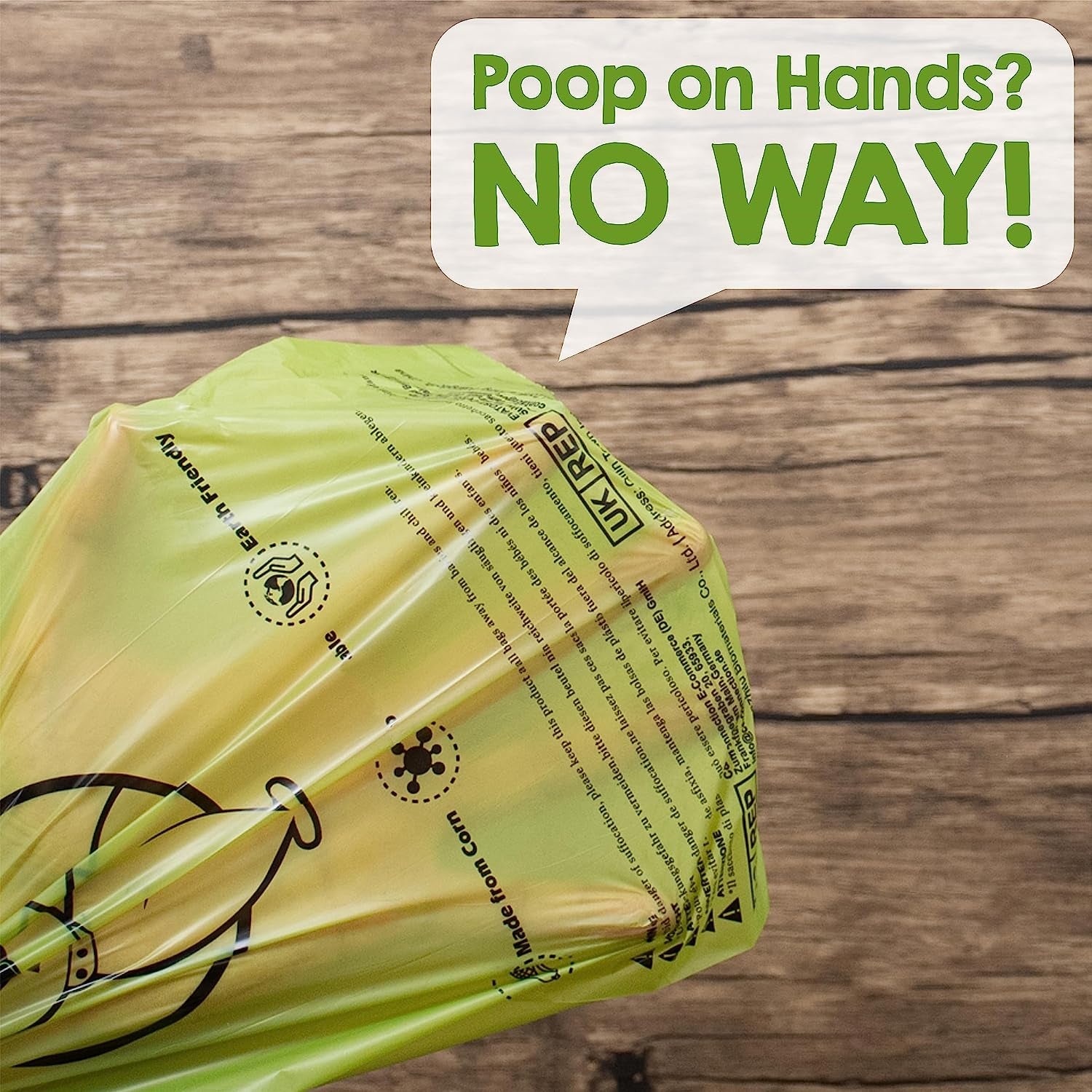 Extra Thick & Strong Dog Poop Bags - 720 Leak-Proof Rolls Made from Eco-Friendly Corn Starch Blend