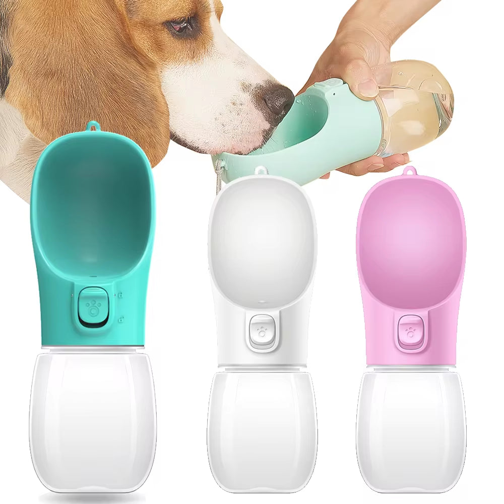 Ultimate Portable Dog Water Bottle - Leakproof Travel Bowl for Dogs & Cats - Perfect for Outdoor Adventures with Small & Large Breeds!